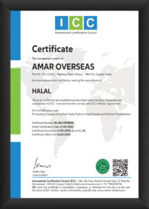 halal certificate