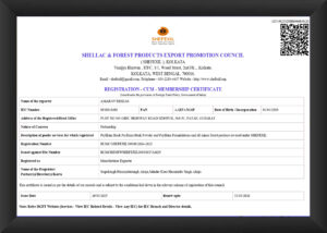 shefexil certificate